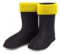 Ladeheid Kinder Mädchen Jungen Wärmende Stiefelsocken für Gummistiefel Innenschuh KL045 (Sonnig, 22 EU)