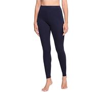 Ladeheid Leggings Damen aus Baumwolle Bequeme und Lange Leggins für Frauen für Frühling Sommer Herbst Winter Saison LA40-133 (Marinenblau, XS)