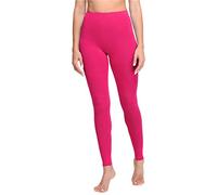 Ladeheid Leggings Damen aus Baumwolle Bequeme und Lange Leggins für Frauen für Frühling Sommer Herbst Winter Saison LA40-133 (Amaranth, M)
