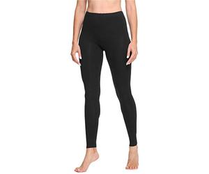 Ladeheid Leggings Damen aus Baumwolle Bequeme und Lange Leggins für Frauen für Frühling Sommer Herbst Winter Saison LA40-133 (Schwarz, L)