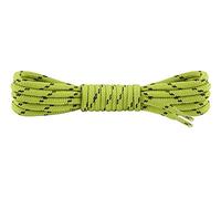 Ladeheid Qualitäts-Schnürsenkel LAKO1003, Elastische Rundsenkel für Arbeitsschuhe Trekkingschuhe aus 100% Polyester, ø ca. 5 mm, 25 Farben, 60-220 cm Länge (Gras/Dunkelgrau, 80 cm/ø 5 mm)