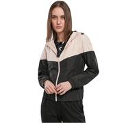 Urban Classics Damen Leichte Jacke Ladies Arrow Windbreaker Lightpink/Black-L