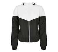 Urban Classics Ladies Arrow Windbreaker Damen-Windbreaker - weiß schwarz S