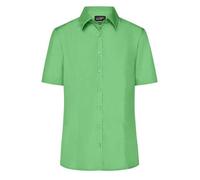 Damen Business-Bluse kurzarm "JN643" - James & Nicholson Lime-Green 3XL