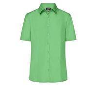 Damen Business-Bluse kurzarm "JN643" - James & Nicholson Lime-Green S