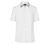 Damen Business-Bluse kurzarm "JN643" - James & Nicholson White L