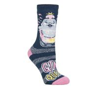 Ladies Cosy Novelty Socks | Heat Holders Lite | Christmas Socks for Women | Gifts for Her Socks - Gin Queen EU 37 - 42