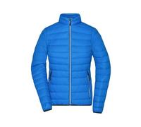 Ladies' Down Jacket Leichte Daunenjacke im klassischen Design blau/grau, Gr. XXL