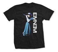 Ladies Eminem Mic. Pose offiziell Frauen T-Shirt Damen (X-Large)