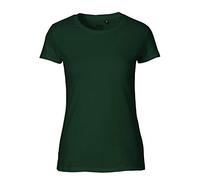 Neutral Damen T-Shirt enganliegend Bio-Baumwolle Bottle Green XL