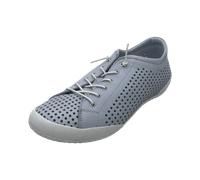 Andrea Conti Damen Schnürschuh Leder Halbschuh Sommerfarbe weich leicht 0345767, Größe:41 EU, Farbe:Blau
