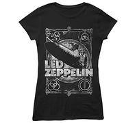 Ladies Led Zeppelin Shook Me offiziell Frauen T-Shirt Damen (Small)