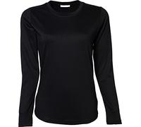 Tee Jays Women's Long Sleeve Interlock Tee XL black