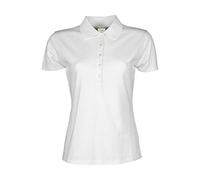 Tee Jays Damen Polo-Shirt Luxury Stretch Kurzarm Bio-Baumwolle Weiß M