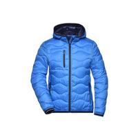 Ladies' Padded Jacket Gesteppte Jacke mit DuPont™ Sorona® Wattierung (nachwachsender, pflanzlicher Rohstoff) blau, Gr. M