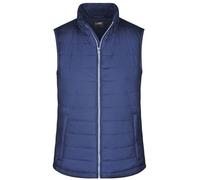 Ladies' Padded Vest Leichte, wattierte Steppweste blau, Gr. S