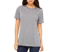 BL6400CVC Bella Damen Relaxed CVC T-Shirt kurzarm Deep Heather M