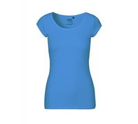 Neutral Damen Rundhals-T-Shirt Saphir Größe XL