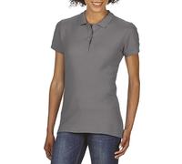Ladies´ Softstyle Double Piqué Polo_charcoal (solid) M