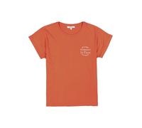 Garcia - T-Shirt mit Textdruck rot - Gr. - S