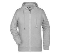 Ladies' Zip Hoody | grey-heather | XS
