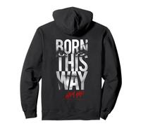 Lady Gaga Born This Way Text Music by Rock Off Pullover Hoodie
