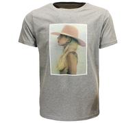 Lady Gaga Joanne Pink Hat T-Shirt - Offizielles Merchandise S Grau
