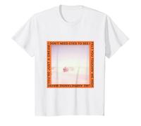 Lady Gaga Offizielles Mistaken Love Polaroid T-Shirt, Kinder, Weiß, 116