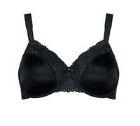 Triumph Damen Minimizer-BH Ladyform Soft W X, mit Bügel, ohne Polsterung, Verstellbare Träger, 85D, Schwarz