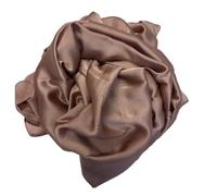 LadyMYP !!! Räumungsverkauf 180 * 110 cm Edel Seiden Schal Stola aus 100% hochwertiger Seide mehrere Farben zur Wahl (Kupfer)