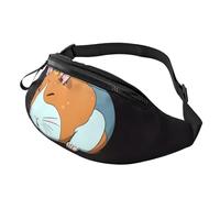 Lächelnde Bauchtasche für Herren und Damen, leicht, verstellbar, modische Hüfttasche für Reisen, Wandern, Laufen