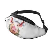 Lächelnde Bauchtasche für Herren und Damen, wasserdichte Sport-Hüfttasche, modische Gürteltasche, Crossbody-Tasche, Hüfttasche mit verstellbarem Riemen, große Schultertasche, Geldbörse für Reisen