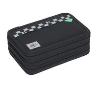 LÄSSIG 3-Fach Federmäppchen Unique Black