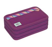 LÄSSIG 3-Fach Federmäppchen Unique Lilac
