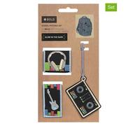 Schulranzen-Patches Bold Music 3Er-Set