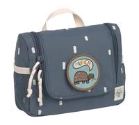 Kulturbeutel - Happy Prints, Dunkelblau | Lässig