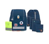 Schulranzenset Boxy Unique navy - LÃSSIG 1205015583