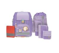 Schulranzenset Boxy Unique violett/lavendel - LÃSSIG 1205015777
