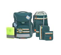 Lässig School Set Slim Unique Schulranzenset 6tlg. - dark green dark green [0300] Koffer24