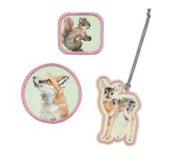Lässig Anhänger & Patches 3er Set, Wald