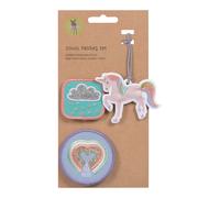 Lässig 3er-Set: Patches "Unicorn" in Lila - 18% | Kreativbedarf Diy