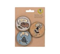 Lässig Anhänger & Patches - Schul Set Unique, Happy Prints