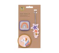 Lässig Anhänger & Patches-Set Unicorn – 3er-Set mit Druckknopf