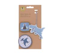 Lässig 3er-Set: Patches "Dinosaur" in Blau - 31% | Kreativbedarf Diy