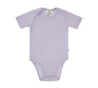 Lässig Baby Body Kurzarm, gerippt, Pastell Lila 86/92