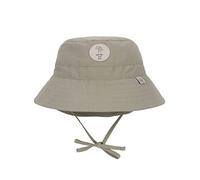 LÄSSIG Baby Kinder Fischerhut Sonnenhut Strandhut Kinderhut Atmungsaktiv Sonnenschutz UV-Schutz 80/Sun Protection Fishing Hat olive, 3-6 Monate, Größe: 43/45