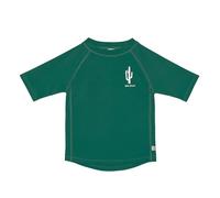 LÄSSIG Baby Kinder Schwimmshirt Badeshirt kurzarm mit UV-Schutz/Short Sleeve Rashguard Cactus green, 7-12 Monate, Größe: 74/80