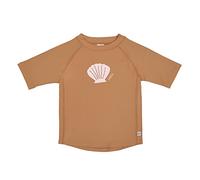 LÄSSIG Baby Kinder Schwimmshirt Badeshirt Kurzarm UV Schutz/Short Sleeve Rashguard Shell caramel, 07-12 Monate, Größe: 74/80