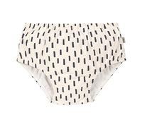 LÄSSIG Baby Kinder Schwimmwindel Windelbadehose/Swim Diaper boys Strokes, offwhite/grey, 18 Monate, Größe: 86