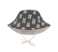 LÄSSIG Baby Kinder Sonnenhut Strandhut Kinderhut Babymütze Wendbar Atmungsaktiv UV-Schutz 50+/Splash & Fun Sun Protection Bucket Hat 2022 Mehrfarbig (Elephant Dark Grey, 46/49)